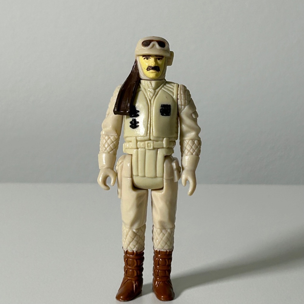 Vintage 80s Star Wars The Empire Strikes Back Hoth Rebel Commander Action Figure